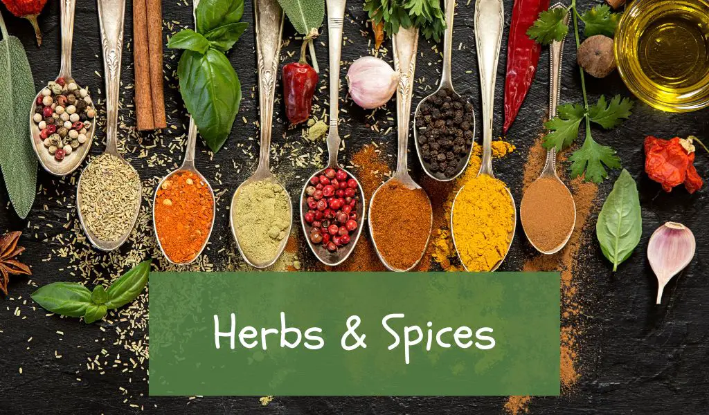 herbs and spices